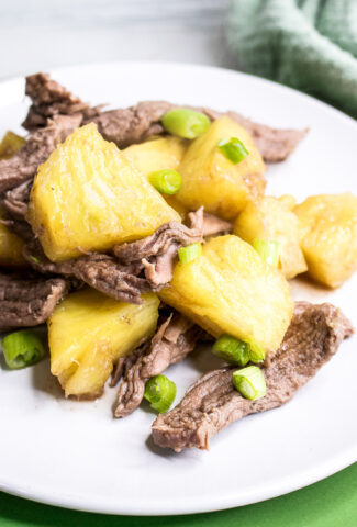 Pineapple Beef Stir-Fry